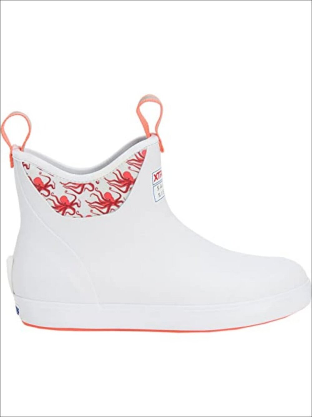 Waterproof Ankle Deck Boot Slip-Resistant Round Toe Work Boot